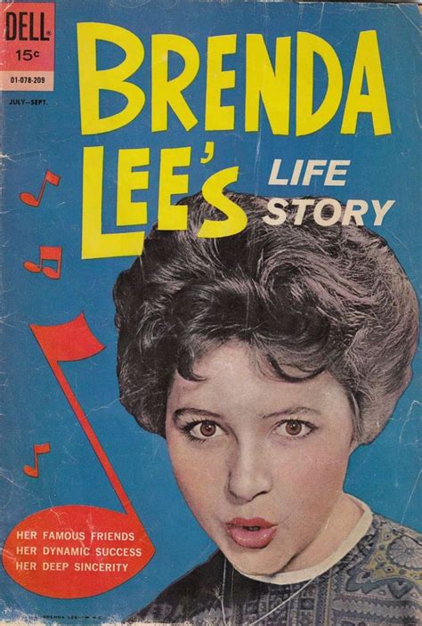 Comic Book Cover For Brenda Lee Life Story Nn Dell Comic Brenda Lee Old Comic Books