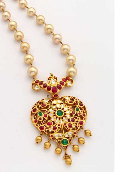 Indian Jewellery And Clothing Beautiful Ruby And Emerald Studded