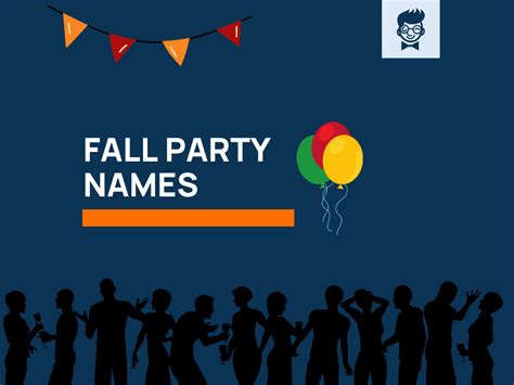 500 Best Fall Party Names With Generator Thebrandboycom