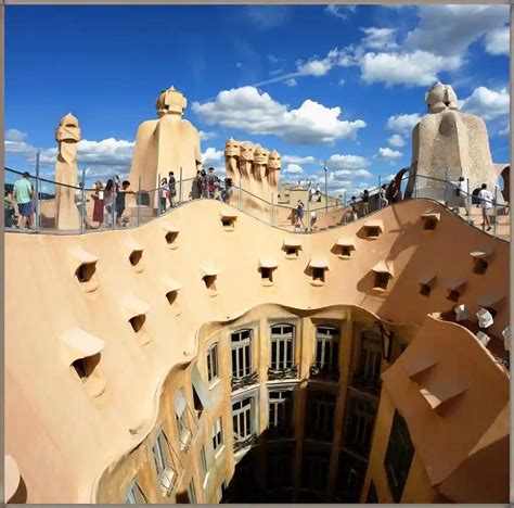 • partake in the audiovisual display on the rooftop. Casa Mila - Barcelona on the map