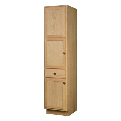 Menard kitchen cabinets for wood choices. Quality One™ 18" Unfinished Linen Cabinet at Menards®