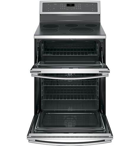 Ge Profile Series 66 Cu Ft Self Cleaning Freestanding Double Oven