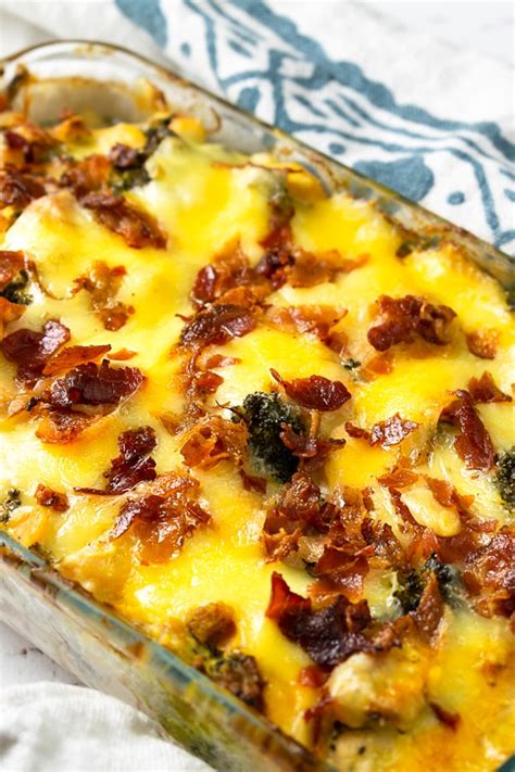 Maybe you would like to learn more about one of these? Chicken Bacon Ranch Casserole Recipe | Tasteaholics