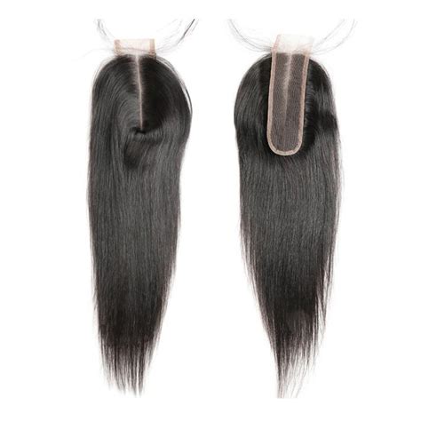 Brazilian Straight X Lace Closure Deep Part Mink Closure