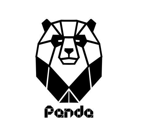 Panda Logo Design Cute Panda Logo Design Poster Design