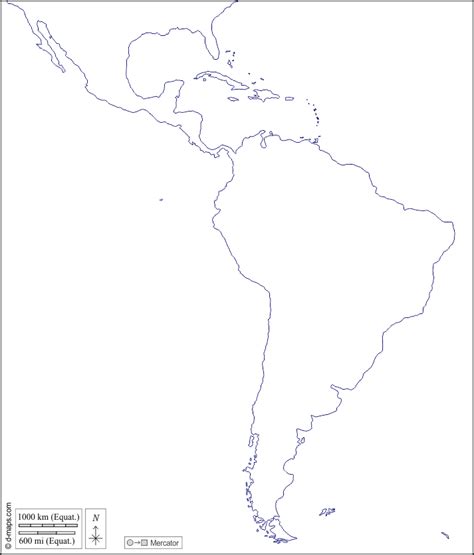 Blank Outline Map Of Latin America Images And Photos Finder
