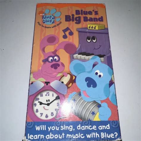 Blues Clues Blues Big Band Vhs 2003 Sing And Dance With Blue 799