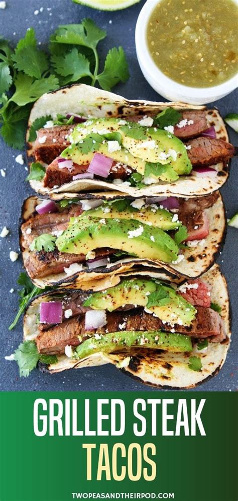 Steak Tacos Recipe Two Peas And Their Pod