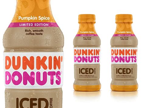 Dunkin Donuts Pops The Lid On New Bottled Pumpkin Spice Iced Coffee