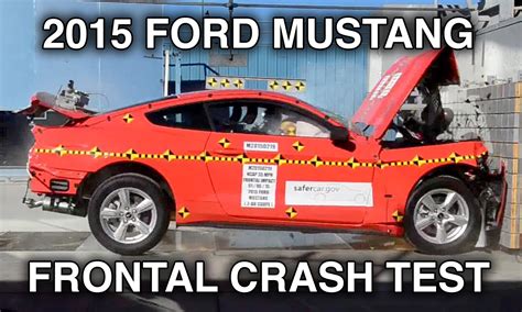 2015 Ford Mustang Crash Test Frontal Crashnet1