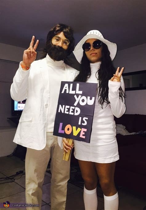 John Lennon And Yoko Ono Couple Halloween Costume