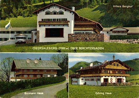 Attraktive häuser kaufen in berchtesgaden für jedes budget von privat & makler. Postcard Berchtesgaden in Oberbayern, Hitlers Berghof ...