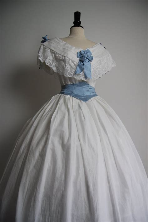 1860s Victorian Ball Gown Civil War Era Historic Costumes Made