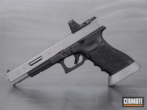 My 17l is stone cold accurate with any 147 grain load and i have even used it in ihmsa field pistol. Custom Glock 17L Build coated in Cerakote Stainless by WEB ...