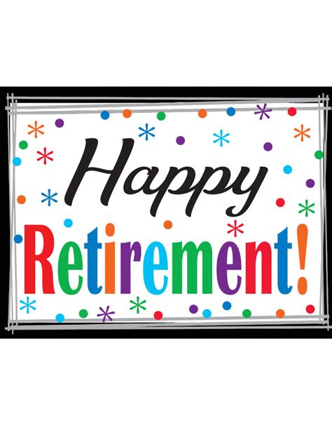 Happy Retirement Yard Sign Party On