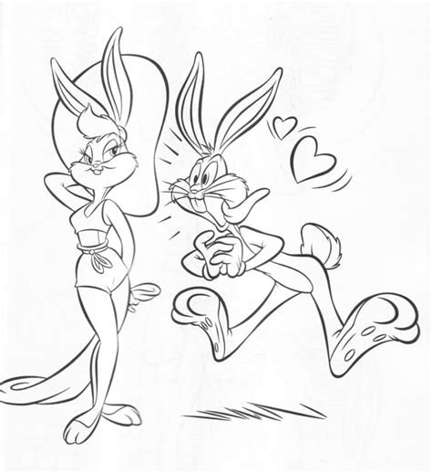 bugs bunny and lola bunny coloring pages coloring home motherhood the best porn website