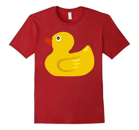 Cute Yellow Rubber Duck T Shirt Ducky Humor Fun Tee Art Artvinatee
