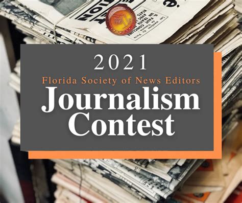 Congratulations 2021 Fsne Journalism Contest Winners Florida Society