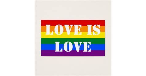 custom rainbow flag gay pride lgbt love is love zazzle