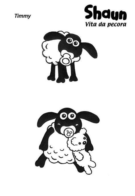 13 Mewarnai Gambar Shaun The Sheep
