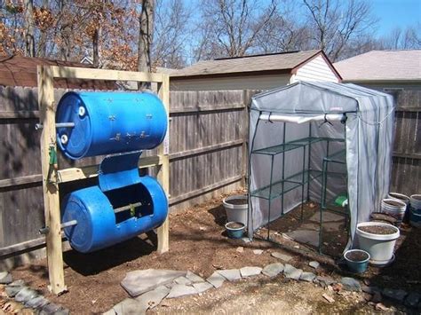 Effective Diy Composter 2 Tiered Drum Your Projectsobn