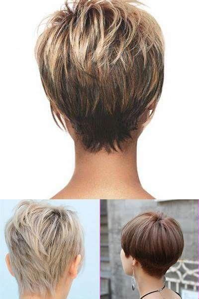 Short Hairstyles For Women Over 60 Back Views Bing Images