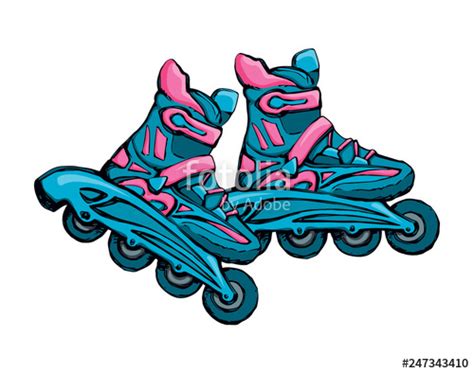 Roller Skate Drawing Free Download On Clipartmag