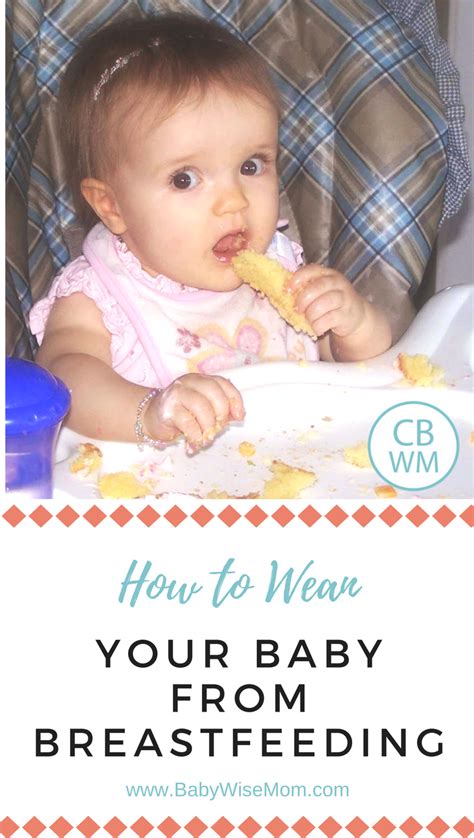 How To Wean Your Baby From Breastfeeding Chronicles Of A Babywise Mom