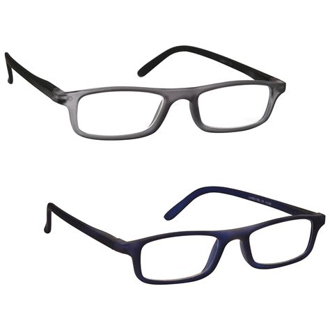 Uv Reader Lightweight Reading Glasses Designer Style Mens Womens Ebay