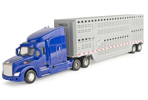 Peterbilt 579 Semi Trailer Cattle Truck Collector Models