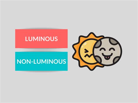 Difference Between Luminous And Non Luminous Objects Diferr