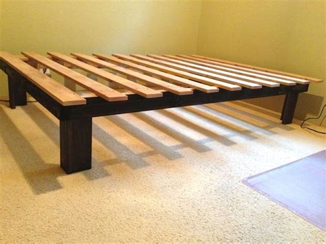 Make Your Own Platform Bed For 30 Easy Bed Frame Diy Bed Frame