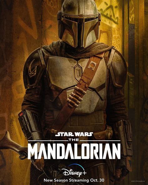 Din Djarin The Mandalorian Season 2 Character Posters Guerra
