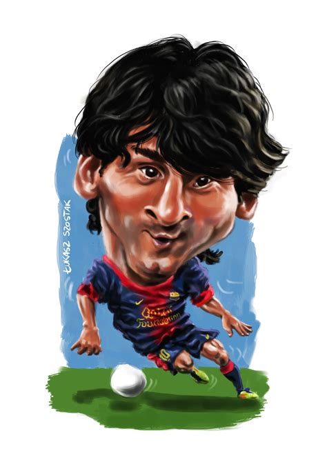 Leo Messi Cartoon