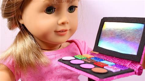 Diy How To Make American Girl Doll Makeup American Girl Doll Crafts