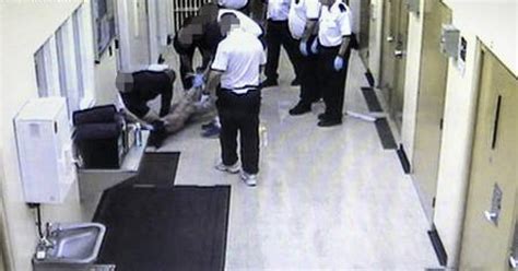 Saughton Prison CCTV Shows Naked Inmate Allan Marshall Dragged To His