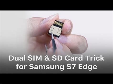 You'll find the sim tray in the top of the phone; Dual SIM & SD Card Work Simultaneously on Samsung Galaxy S7 Edge