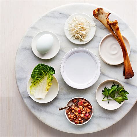 A Modern Seder Plate For Your Symbolic Passover Foods Martha Stewart