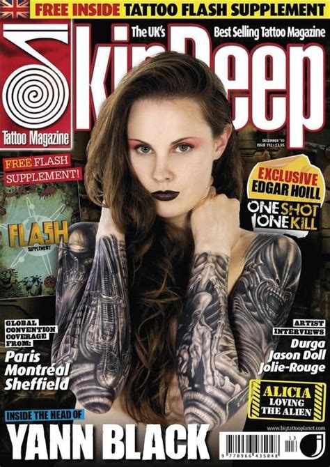 Skin Deep Tattoo Magazine December 2010 Uk Cover Magazine Full Skin