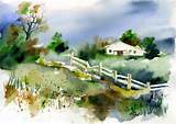 Landscape Watercolor Pictures