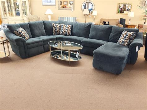 Lazboy Sectional W Chaise Delmarva Furniture Consignment