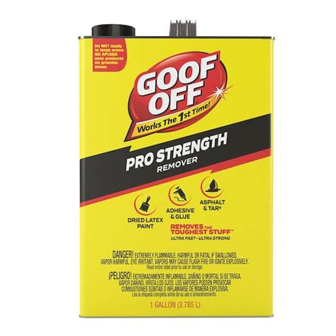 Goof Off 128 Fl Oz Professional Strength Latex Paint And Adhesive