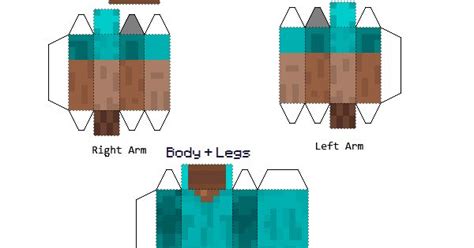 Papercraft Easier Herobrine Minecraft Party Ideas Pinterest