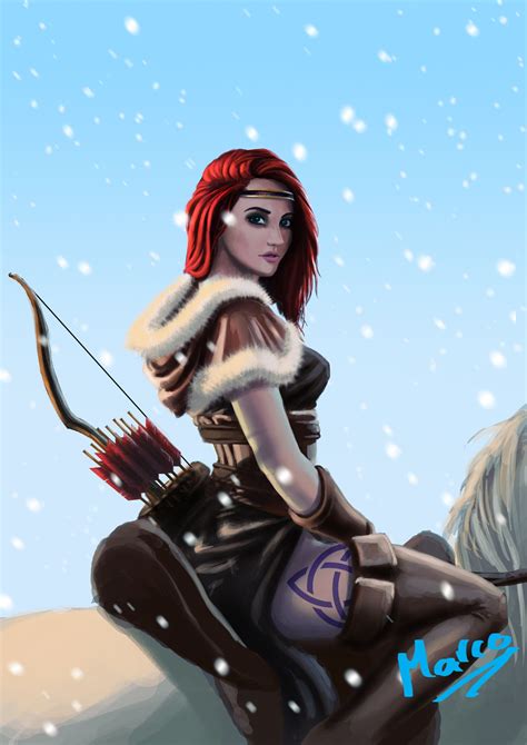 Thyra A Nordic Huntress And Daughter Of A Long Line Of Great War