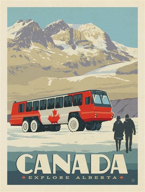 Anderson Design Group World Travel Canada Alberta Snow Coach City
