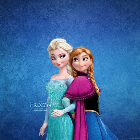 Download Elsa And Anna Film Poster Wallpaper
