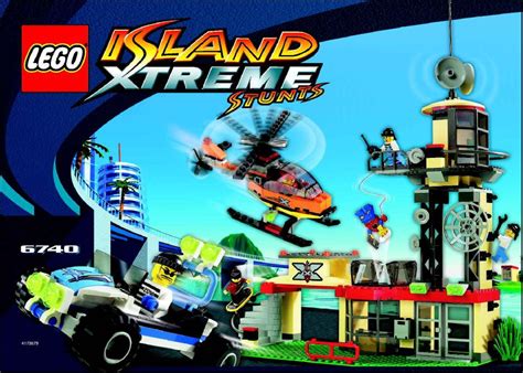 Lego 6740 Xtreme Tower Instructions Island Xtreme Stunts