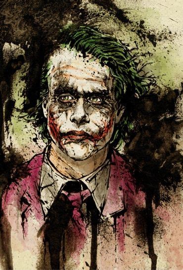 40 Scary Joker Illustration Artworks Web Design Burn Joker Pics