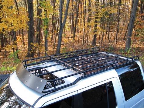 Overland Roof Rack Low Profile Height By Voyager Offroad For Land
