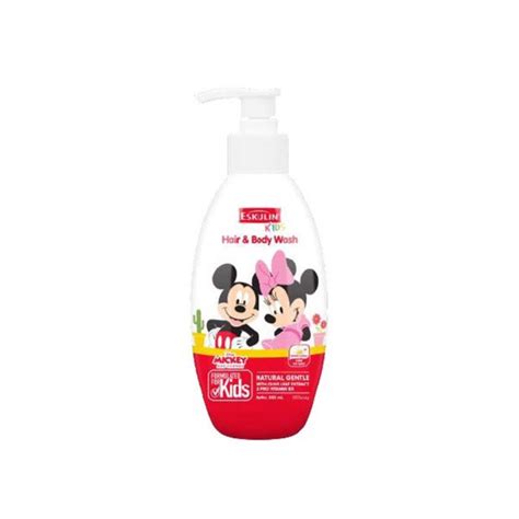 Eskulin Kids Hair Body Wash 250ml Botol Mickey And Friend Indonesia